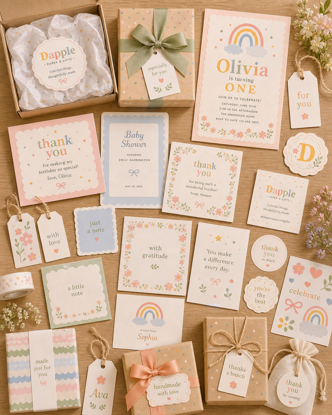 Custom Drinkware by Dapple Paper Co. — personalized in the Philippines